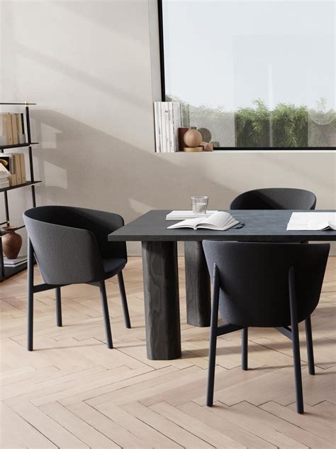 Galta Forte 240 Black Oak Dining Table by Kann Design For Sale at 1stDibs