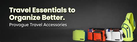 Travel Accessories Bag Collection | Provogue