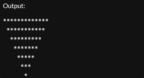 Image result for Pyramid Star Pattern in Java
