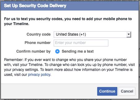 Image result for Facebook SMS 5 Digit Code