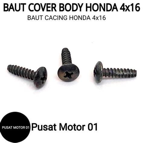 Jual Baut Body Honda 4x16 Baud Cacing Baut Cover Body Motor Honda Matic ...