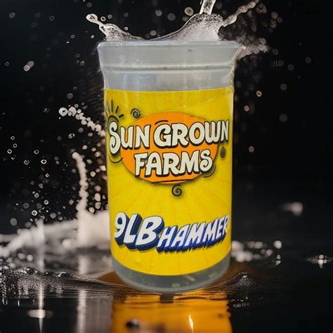 9LB Hammer 3.5G Sun Grown Farms - Planet Buds Brand