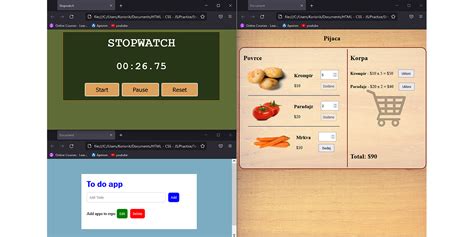 Image result for JavaScript Small Projects