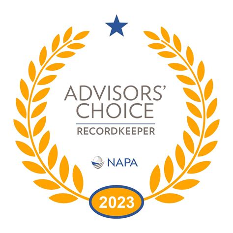 Announcing the 2023 Advisors' Choice Top Recordkeepers!