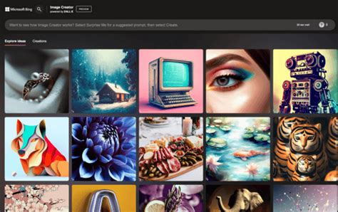 Bing Image Creator 的图像结果
