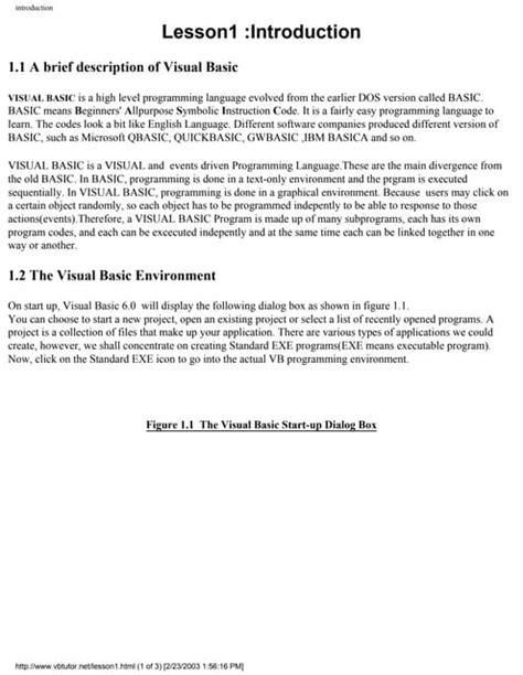 VB Tutorial 的图像结果