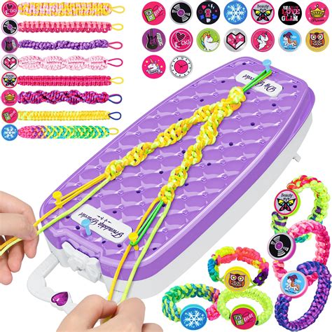Amazon.com: Dpai Friendship Bracelet Making Kit for Girls,DIY Arts and ...
