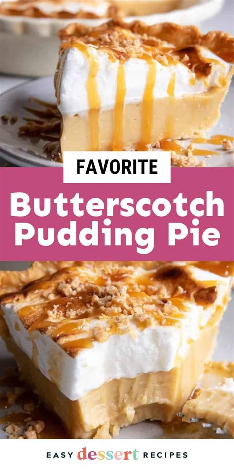 Butterscotch Pie Recipes Easy 的图像结果
