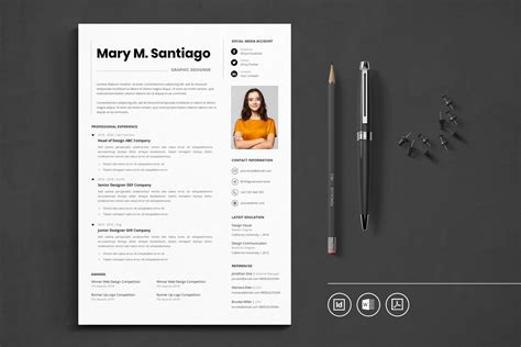 Image result for CurriculumVitae Template InDesign