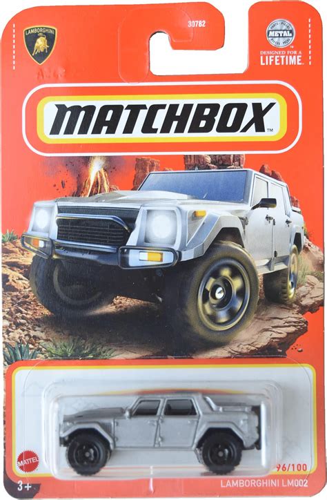Matchbox Lamborghini LM002, Gray 96/100 : Amazon.in: Toys & Games