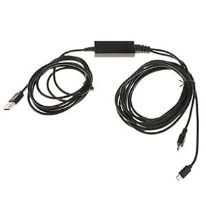 Buy Backgammon 2 In 1 USB Charger Power Charging Cable Cord For XBOX ...