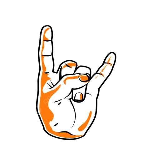 Devils Horns Clipart PNG Images, Devil Horns Gesture Icon, Devil ...