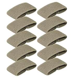 SECRET DESIRE 10x Elastic Belt Keepers Strap Retainer Band for Pants ...