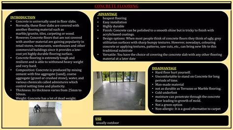 TYPES OF FLOORING MATERIALS | PPTX