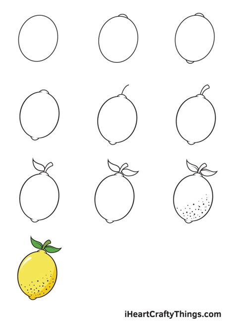 Image result for Simple Lemon Drawing