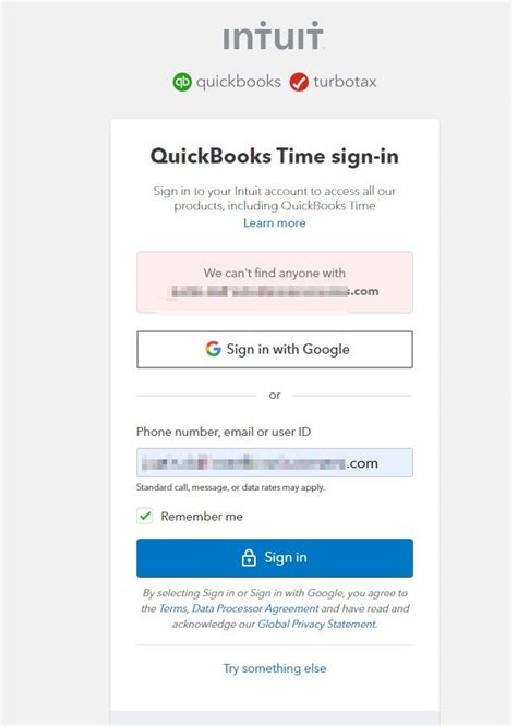 Image result for QuickBooks Time Sign In