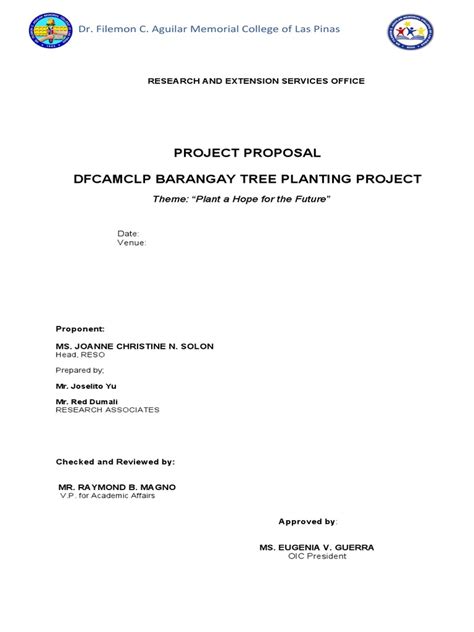 Project Proposal For Tree Planting | PDF | Application Software | Internet