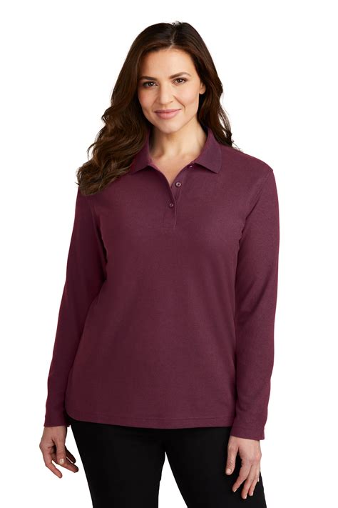 Long Sleeve Polos For Women