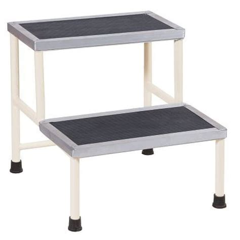 SHASALES® Double Foot Step Stool with Anti Slippery Rubber Coating TOP ...