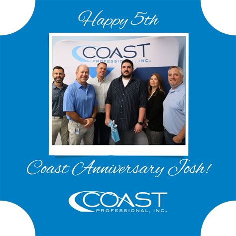Coast Professional, Inc. on LinkedIn: #teamcoastpro #coastanniversary