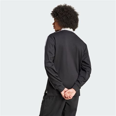 adidas Adicolor Rugby Polo Shirt - Black | Free Shipping with adiClub