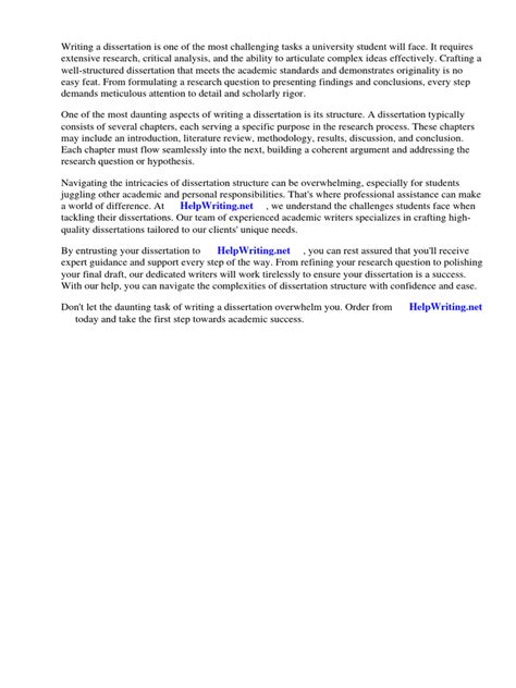 Dissertation Structure Examples 的图像结果
