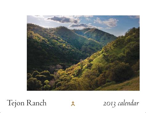 Buy Tejon Ranch 2013 Calendar Book Online at Low Prices in India ...