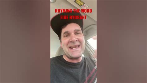 FREESTYLE RAP RHYMING THE WORD FIRE HYDRANT #freestylerap #freestyle # ...