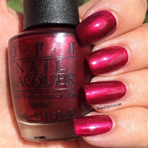 Classics: Bogotá Blackberry by OPI - Nail Polish Pursuit