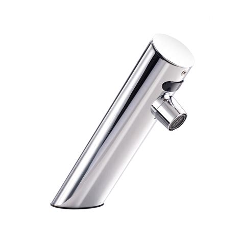 Royal Series Single Hole Deck Mount Sensor Faucet with Angled Spout ...