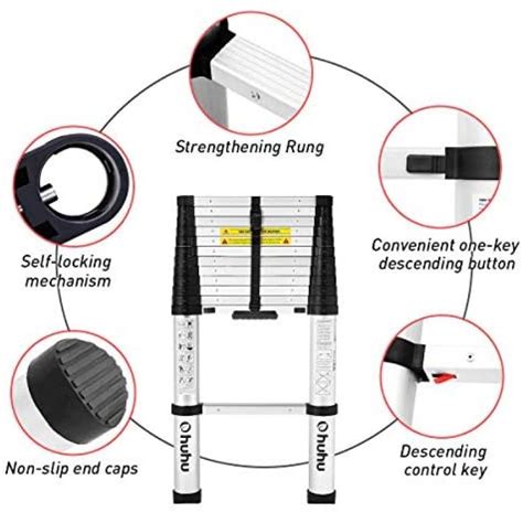 Image result for One-Button Telescoping Ladder