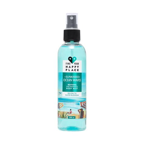 Foxy.in : Buy Find Your Happy Place Sunkissed Ocean Waves Body Mist Sea ...