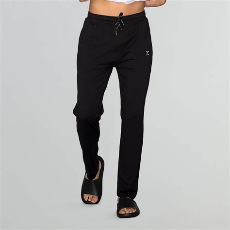 Code Cotton Rich Track Pants Pitch Black – XYXX Apparels
