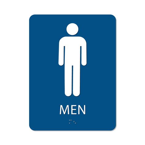 Men’s & Women’s Bathroom Sign Bundle | Alpha Dog ADA Signs