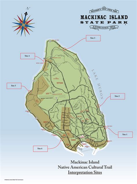 Mackinac Island Map