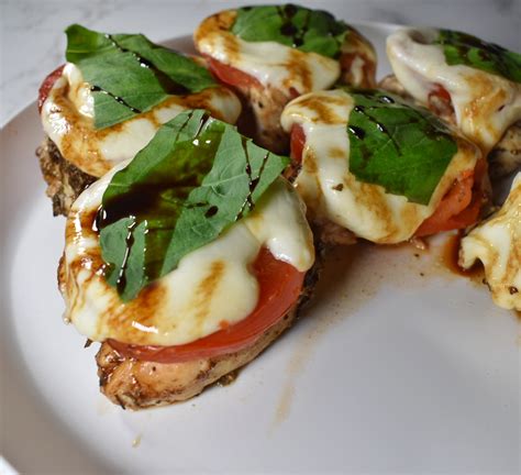 Easy Baked Chicken Caprese | The Relatable Chef