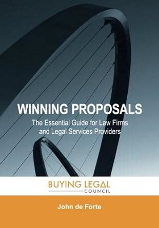 Buy Winning Proposals: The Essential Guide for Law Firms and Legal ...