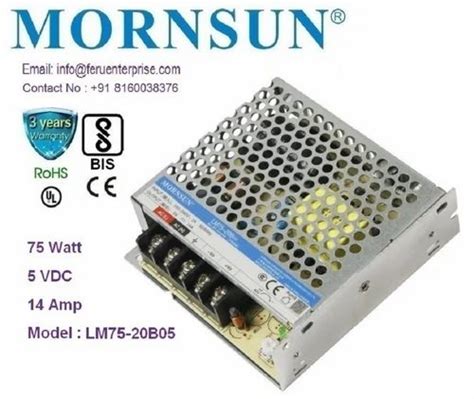 LM75-2 Mornsun 75W SMPS Power Supply - LM75-22B05 Mornsun SMPS Power ...