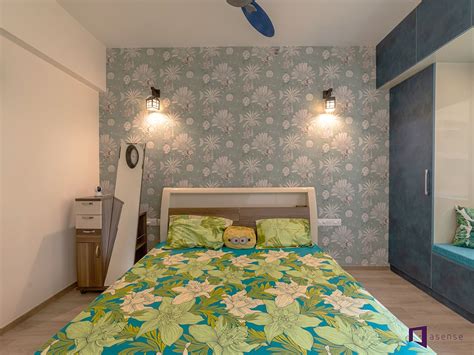 Asense | modern bedroom interior design | top interiors in Bangalore