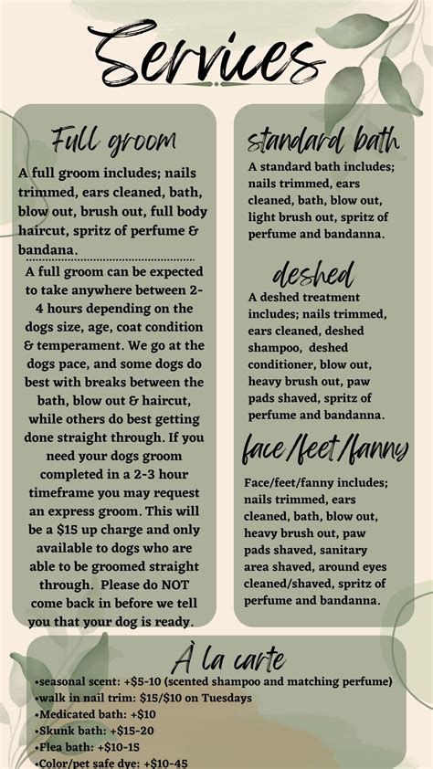 Online booking - Bark, Bath & Beyond