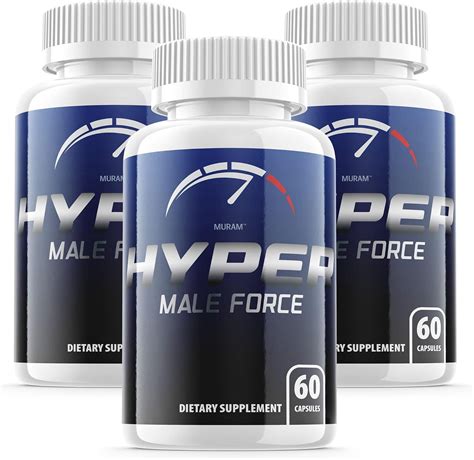 3 Pack Hyper Male Pills, Advanced Hiper Male Force India | Ubuy