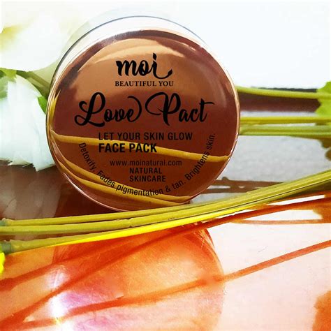 Love Pact -- Face Pack -- Depiegmentation & Glow – Moi Natural