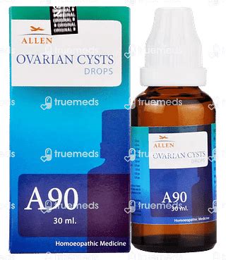 Allen A 90 Ovarian Cysts Drop 30 Ml - Uses, Side Effects, Dosage, Price ...