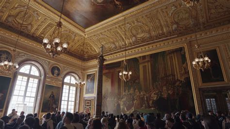 Versailles, France - March 19, 2024 - The Hall of the Coronation - The ...