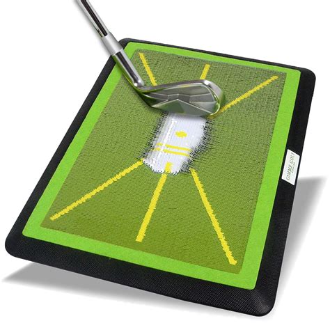 Buy Gimme Golf Premium Golf Impact Mat | Swing Path Feedback Golf ...