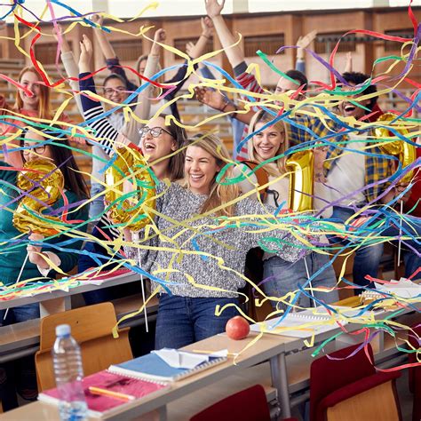 Buy 60 Pieces Streamers Poppers No Mess Paper Crackers Hand Throw ...