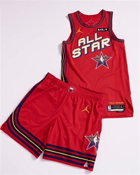 NBA All-Stars 2024-2025 Red Jersey