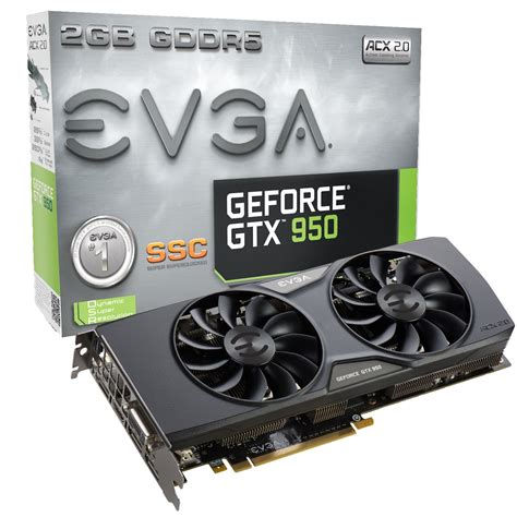 EVGA GeForce GTX 950 SSC Graphics Card 02G-P4-2957-KR B&H Photo