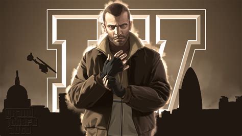Wallpaper : Grand Theft Auto IV, Niko Bellic 1920x1080 - EudesFilho - 1363701 - HD Wallpapers ...