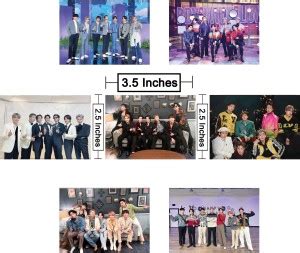BTS Band All Members |Bangtan Boys Premium HD Quality Pack Of 7 Lomo ...